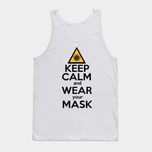 Keep Calm Corona Virus Tank Top